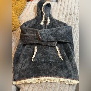 Natural Life navy oversized blanket hoodie